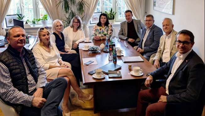 Spotkanie ROPWW-M z Panią Wicemarszałek, Katarzyną Sobiech