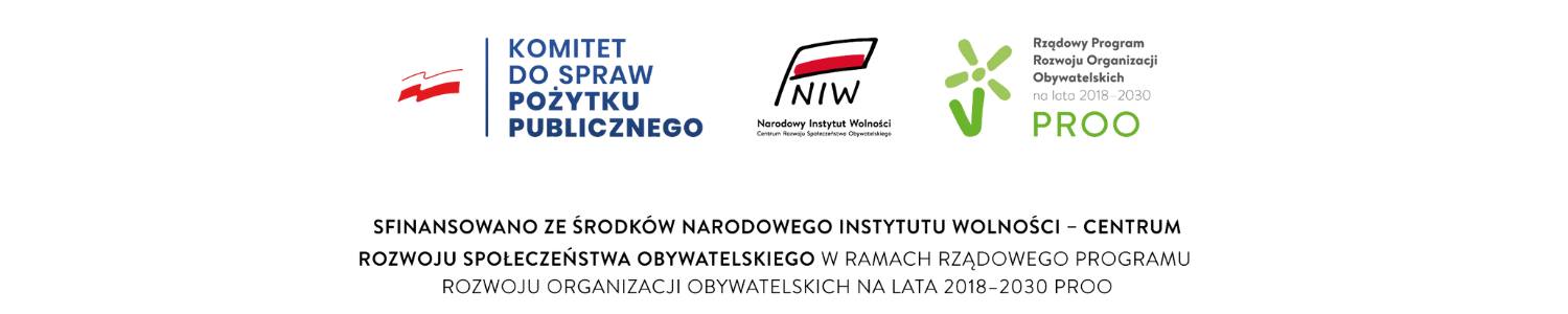 Modernizację strony wykonano w ramach projektu: PROOfesjonalne media dla III sektora