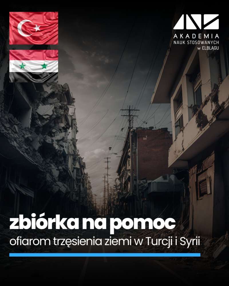 Akcja solidarnościowa z Turcją i Syrią!