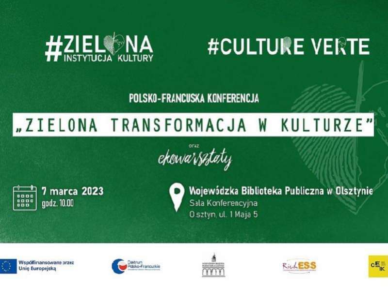 Zielona transformacja w kulturze - zgłoszenia