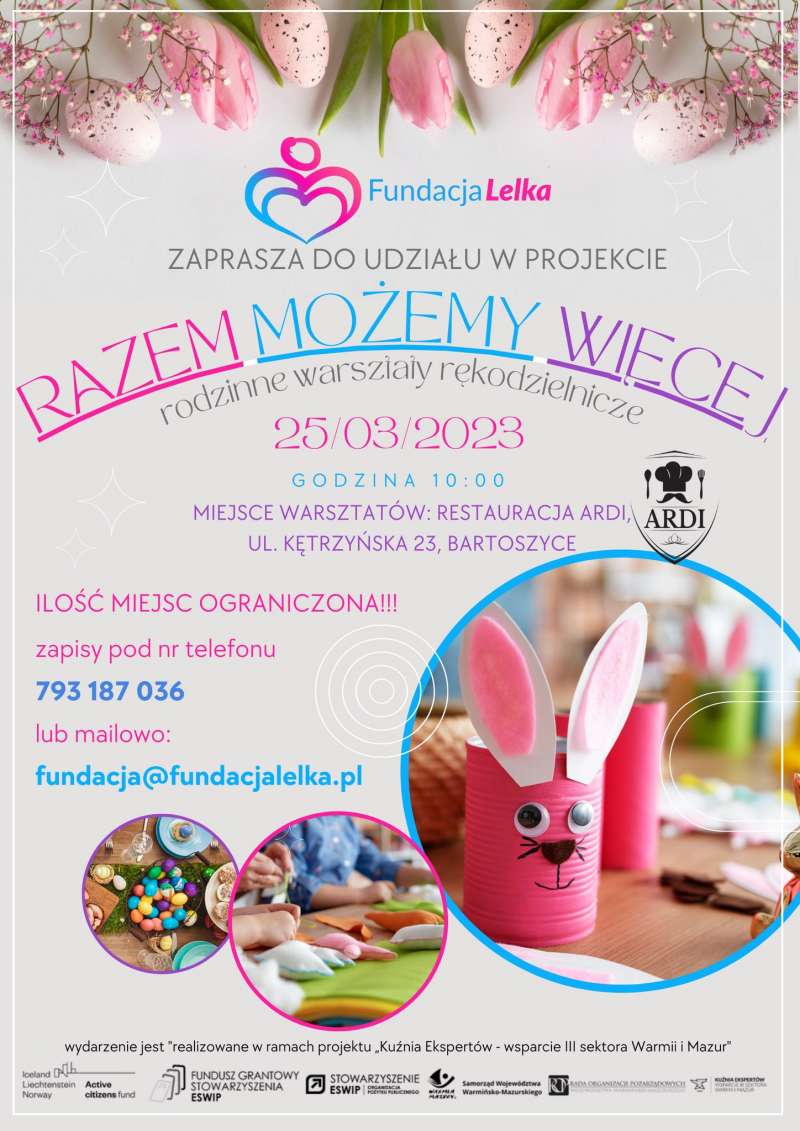 Świąteczne warsztaty w Bartoszycach