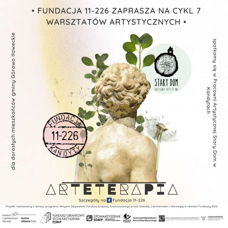 Zajęcia arteterapeutyczne w gminie Górowo Iławeckie