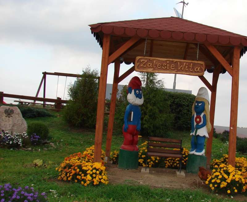 W tej wsi rządzą Smerfy