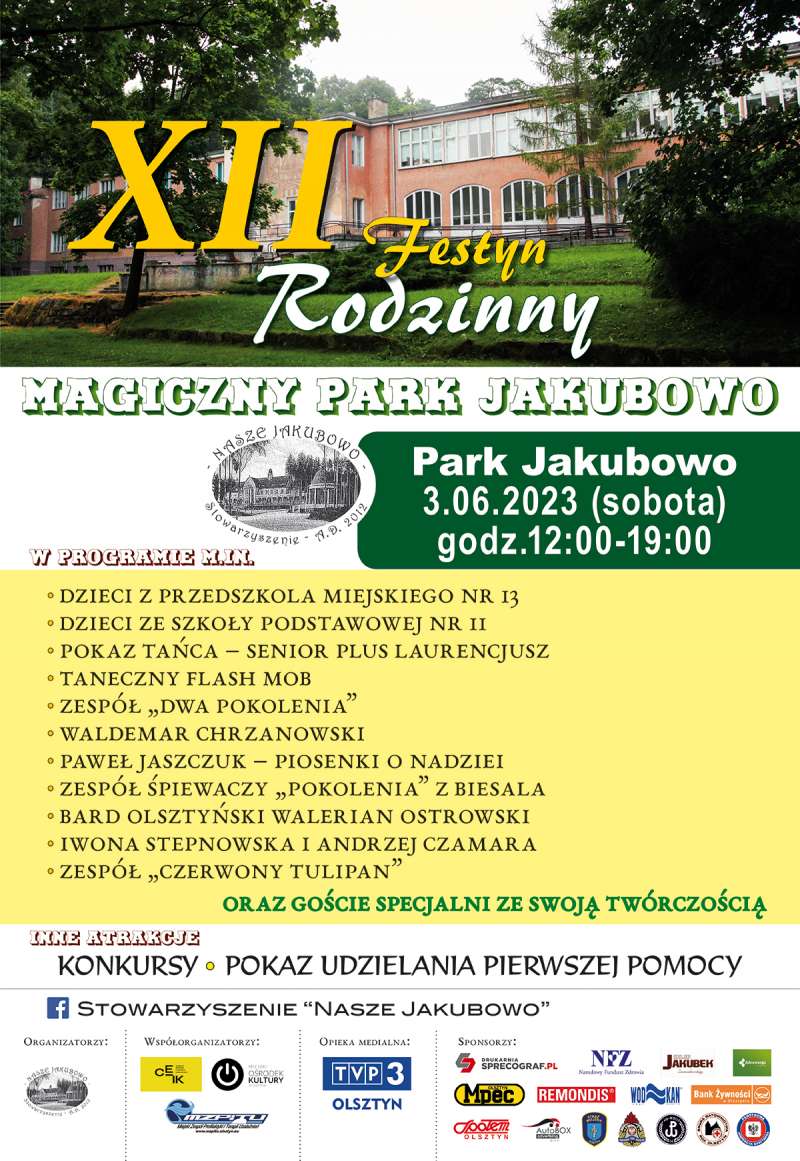 Festyn Rodzinny „Magiczny Park Jakubowo”