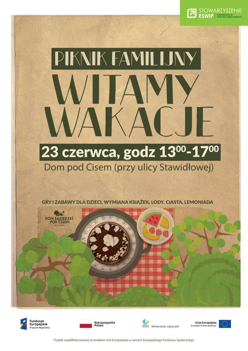 Elbląg. Rodzinny piknik w Domu pod Cisem