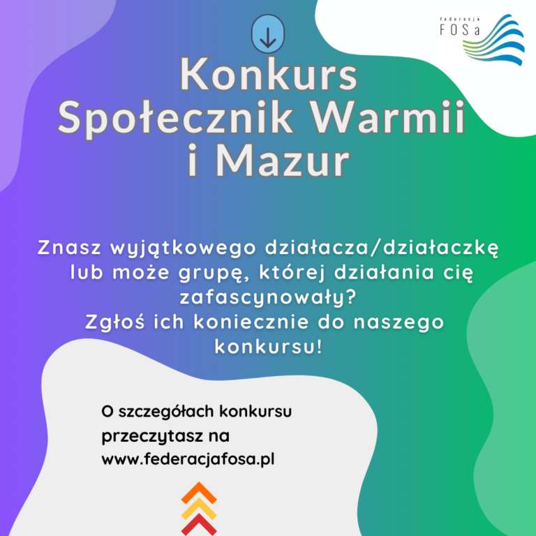 Społecznik Warmii i Mazur poszukiwany!