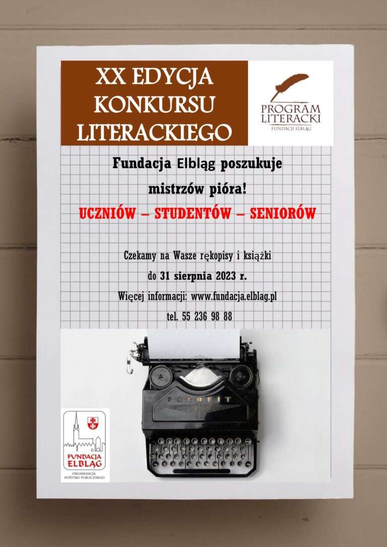 XX edycja konkursu literackiego rozpoczęta