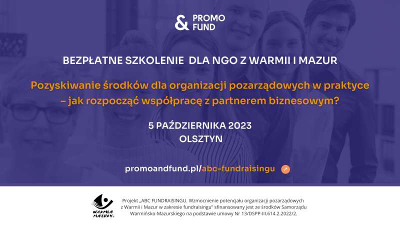 Szkolenie: Jak pozyskać środki dla organizacji?