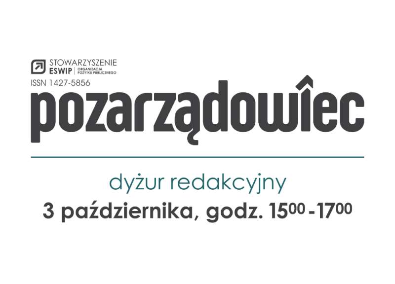 Dyżur redakcyjny już 3 października