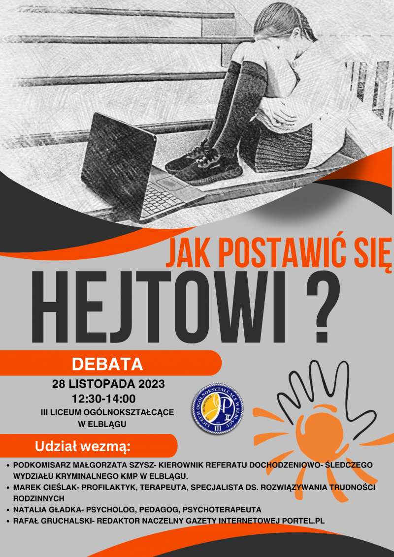 Debata „Jak postawić się HEJTOWI?”