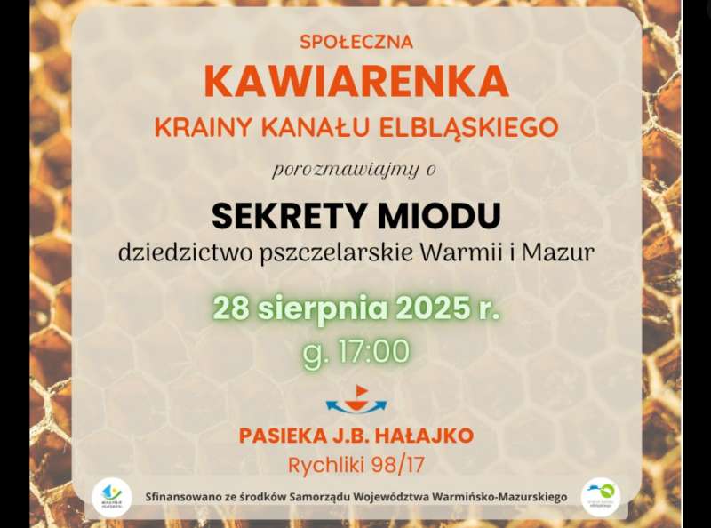Sekrety miodu - spotkanie w Rychlikach 28.09.2025 r.