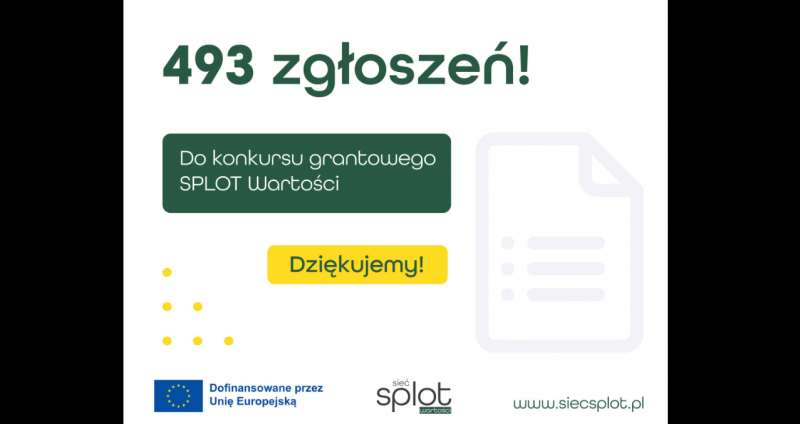 SPLOT Wartości - ogłoszenie wyników naboru planowane na 22.10.2025 r.