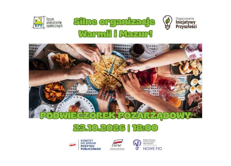 Podwieczorek pozarządowy w Elblągu
