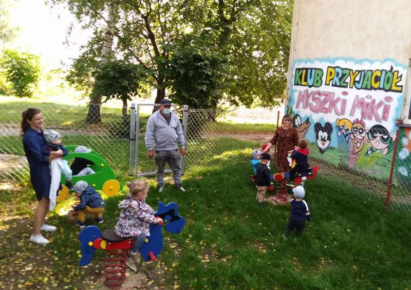 Dzieci mają nowy plac zabaw