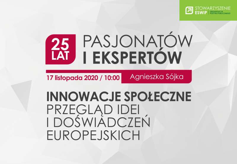 Innowacje społeczne – przegląd idei i doświadczeń europejskich