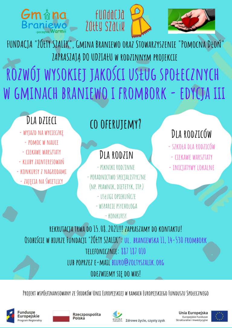 Kolejna edycja projektu dla rodzin