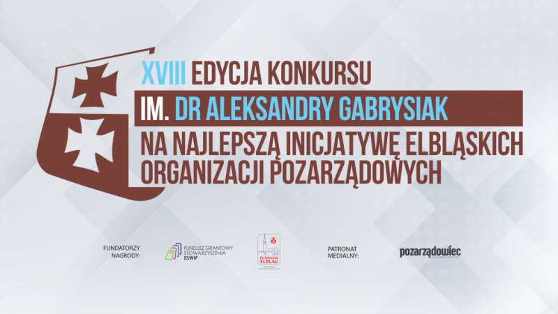 18. raz nagrodzą elbląskich społeczników