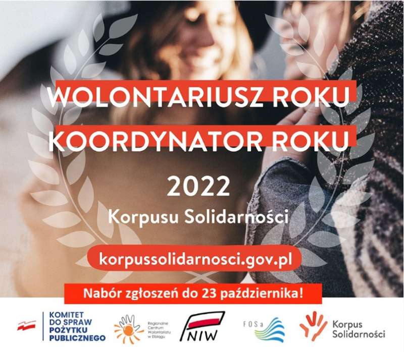 Najlepszy wolontariusz i koordynator poszukiwani