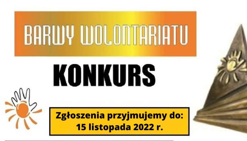 XXII edycja konkursu „Barwy Wolontariatu”