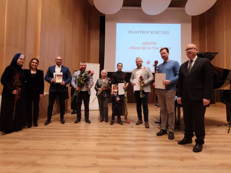 Gala Fundacji Elbląg w świątecznej atmosferze. WAITW Filantropem Roku 2021