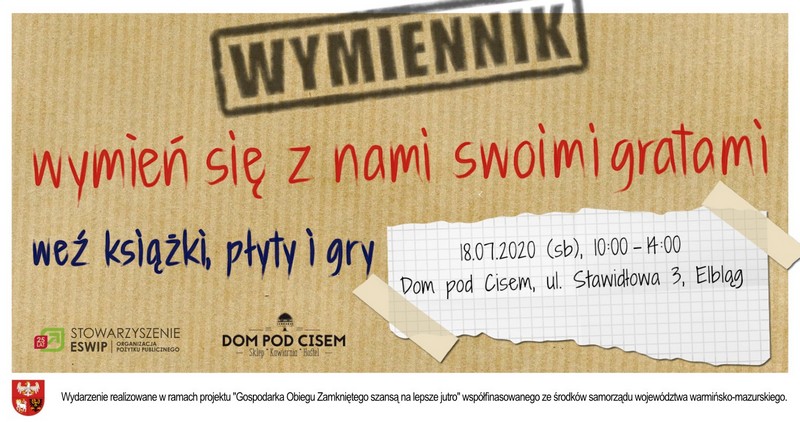 Elbląg. Wymiennik w Domu pod Cisem