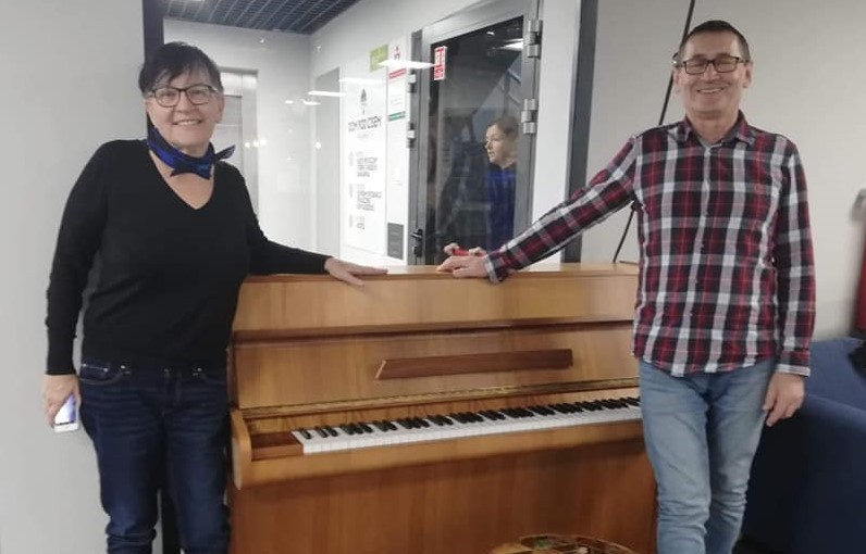 Wyjątkowe pianino w wyjątkowym miejscu